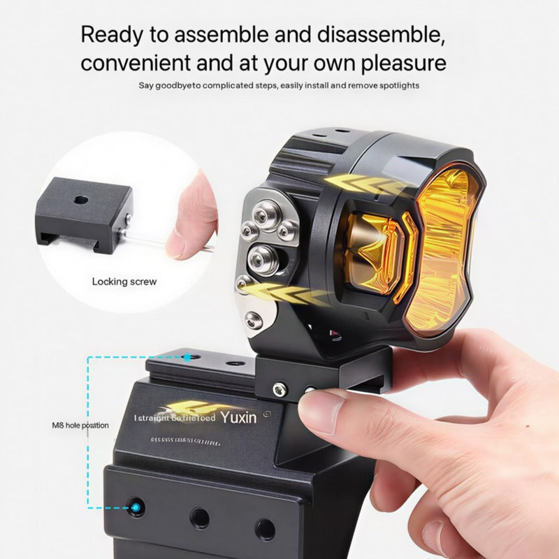 JETOUR G700 A-pillar Extended Spotlight Bracket-Let us help you explore your 4x4 with us Noxfun