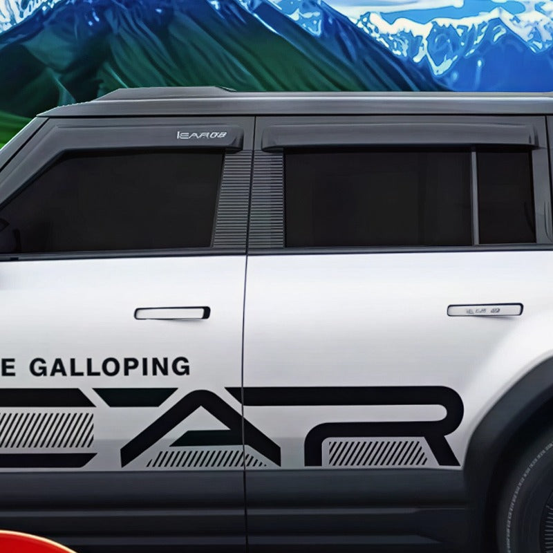 Window Visor For Chery JAECOO J6（iCAR 03）-Let us help you explore your 4x4 with us Noxfun
