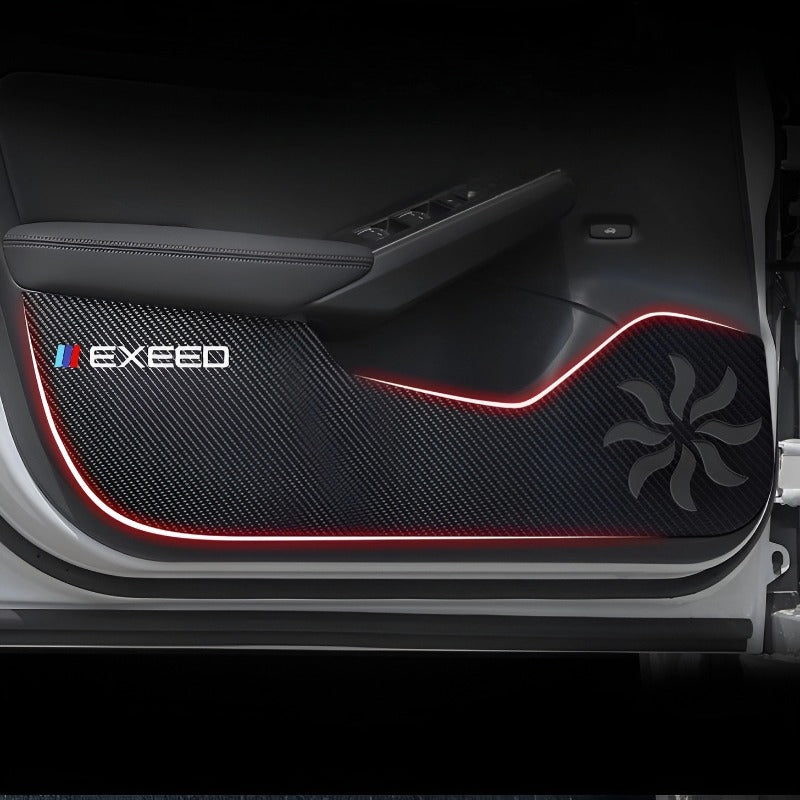 Carbon Fiber Door Anti-Kick Sticker For Chery EXEED VX-Let us help you explore your 4x4 with us Noxfun
