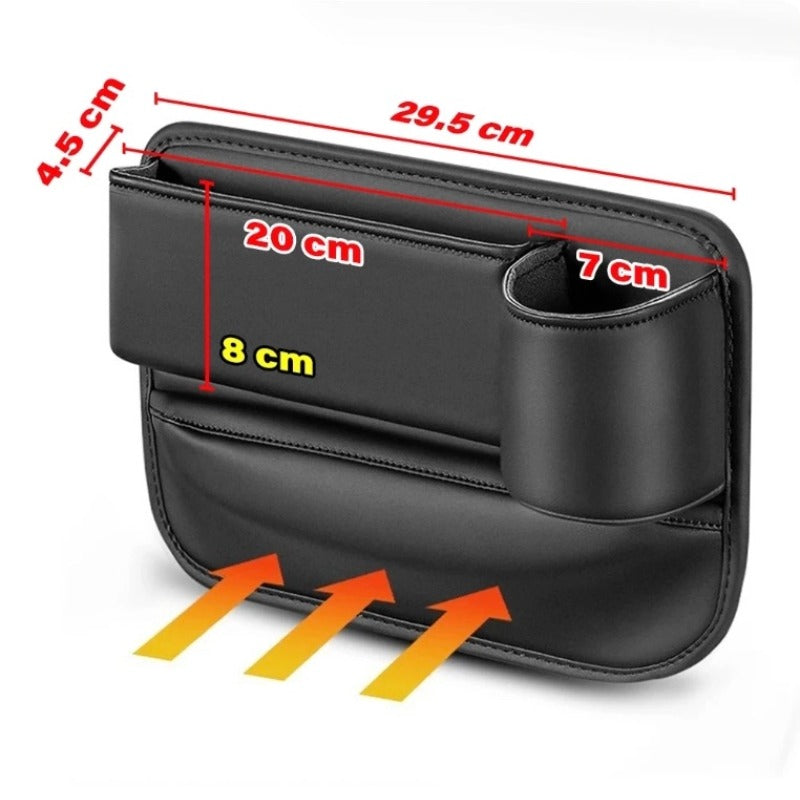 Car Seat Gap Storage Bag with Cup Holder-Let us help you explore your 4x4 with us Noxfun
