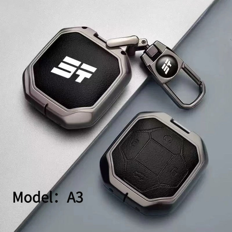 Leather Key Protector for Chery Jetour T2 Jetour T2 PHEV-Let us help you explore your 4x4 with us Noxfun