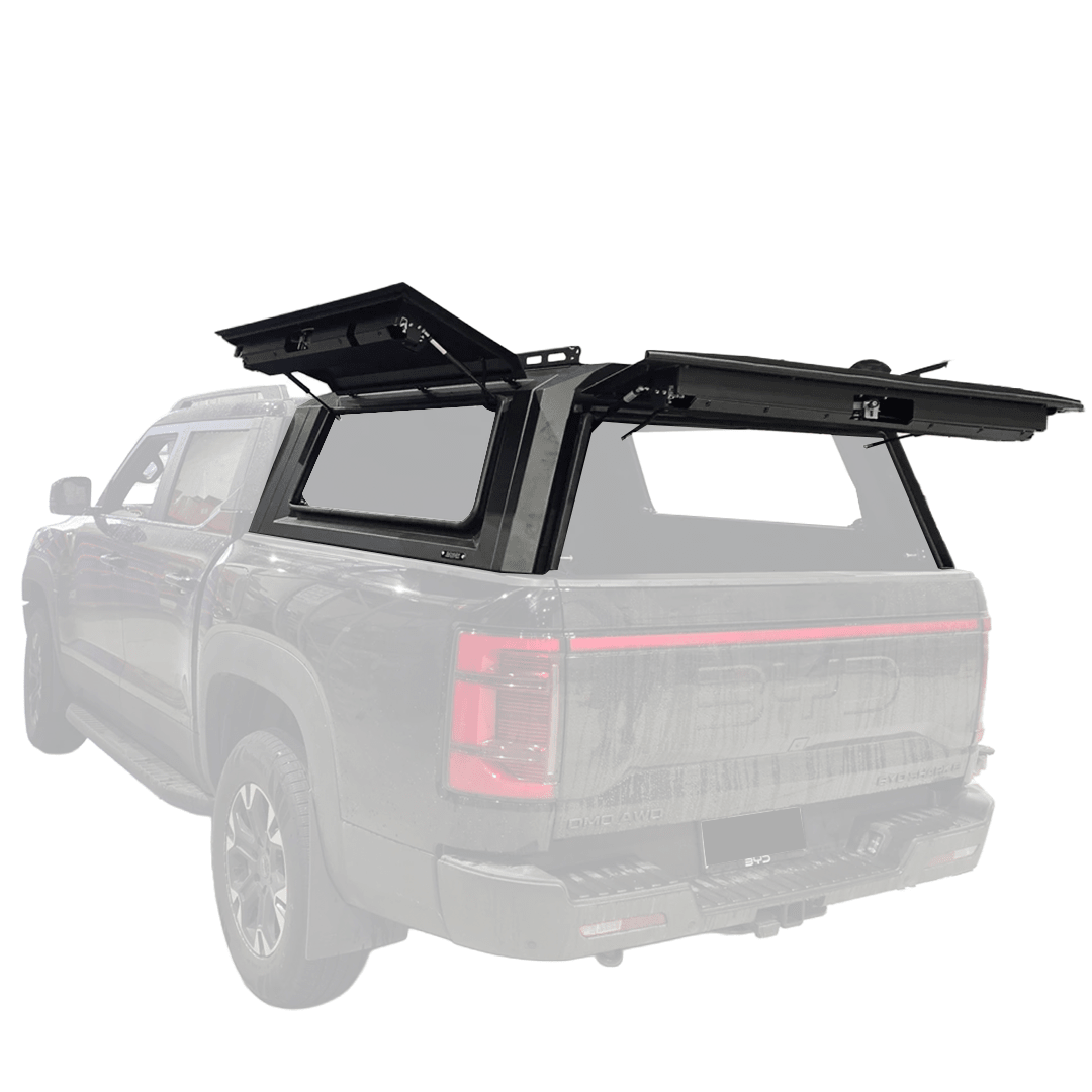 BYD SHARK 6 FLAT PACK ALLOY/ ALUMINIUM CANOPY WITH CENTRAL LOCKING-Let us help you explore your 4x4 with us Noxfun