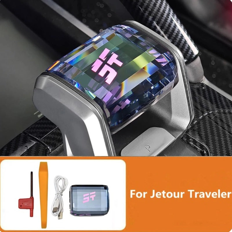 Crystal gear selector for Jetour T2 & Jetour T2 PHEV & Jetour T1-Let us help you explore your 4x4 with us Noxfun