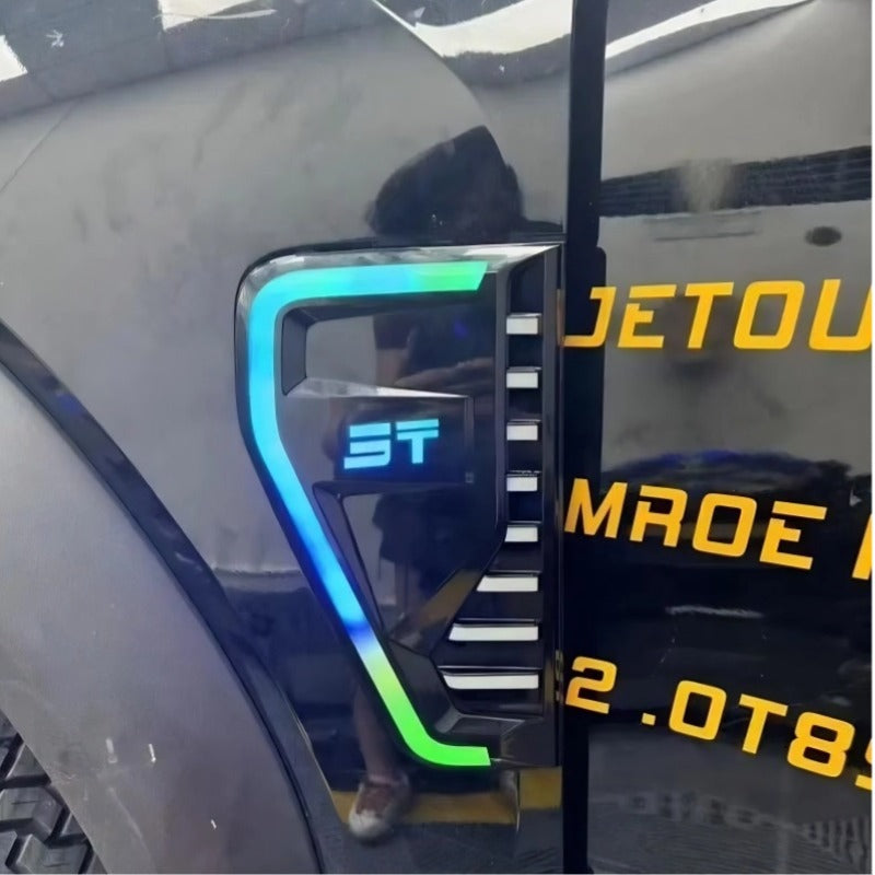 Automotive left and right fender light wings for Jetour T2-Let us help you explore your 4x4 with us Noxfun