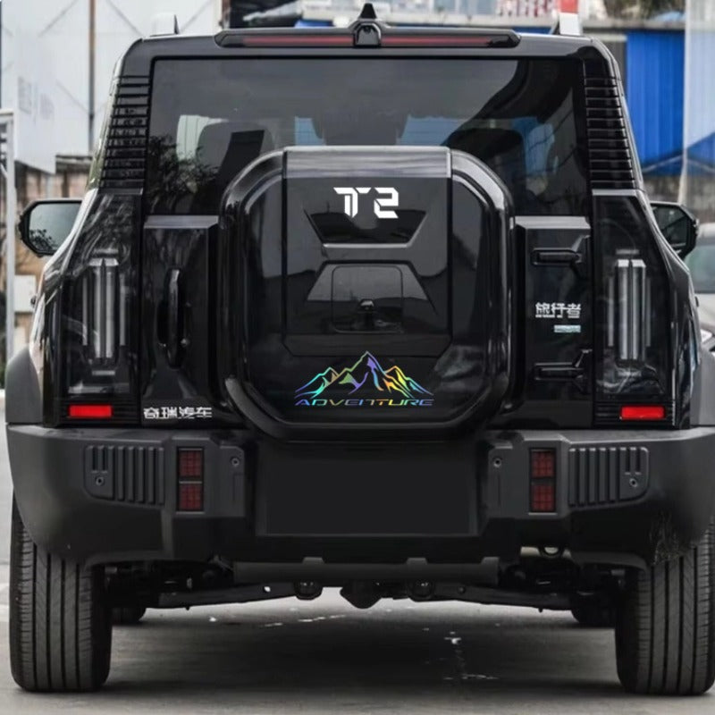 Eye-Catching Car Sticker-Let us help you explore your 4x4 with us Noxfun