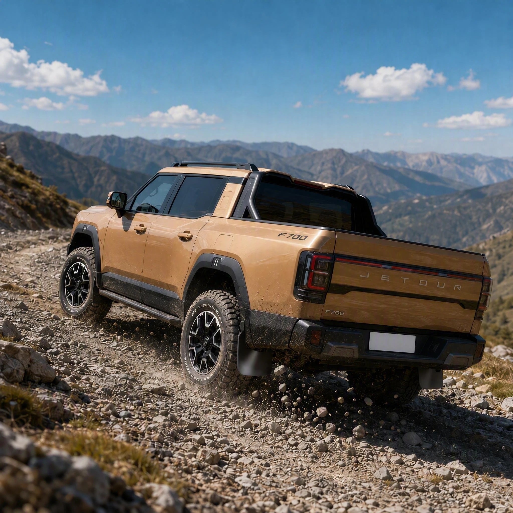 Mud Flaps for Chery Jetour F700-Let us help you explore your 4x4 with us Noxfun