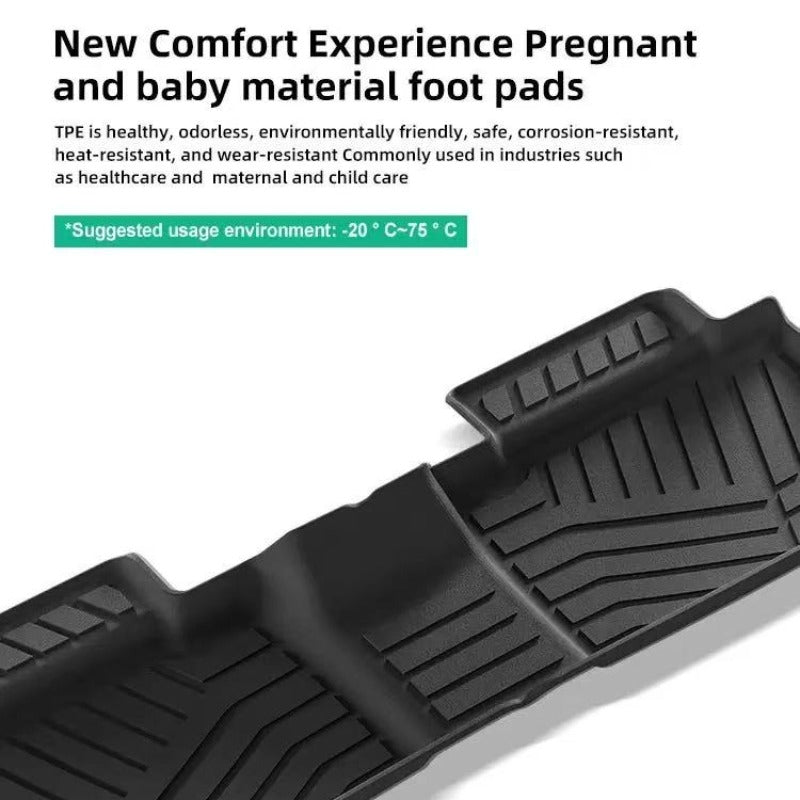 Right Rudder/Left Rudder All Weather Floor Mats Interior Liners for Chery Tigoo 4 Pro-Let us help you explore your 4x4 with us Noxfun