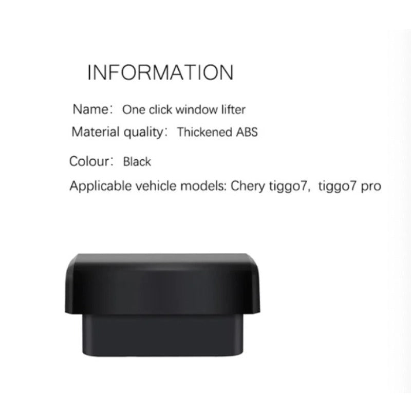 Chery Tiggo 7 Pro Window Lifter-Let us help you explore your 4x4 with us Noxfun