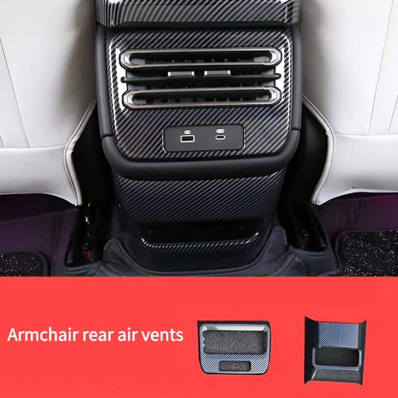 Automotive centre console dashboard air vents decorative plate is used for Chery Jetour T1-Let us help you explore your 4x4 with us Noxfun