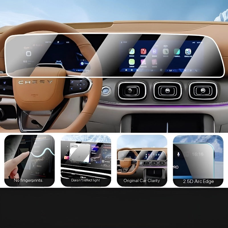 Navigation Touch Screen & Instrument screen Protector for Chery Jaecoo j8（Tigoo 9）-Let us help you explore your 4x4 with us Noxfun
