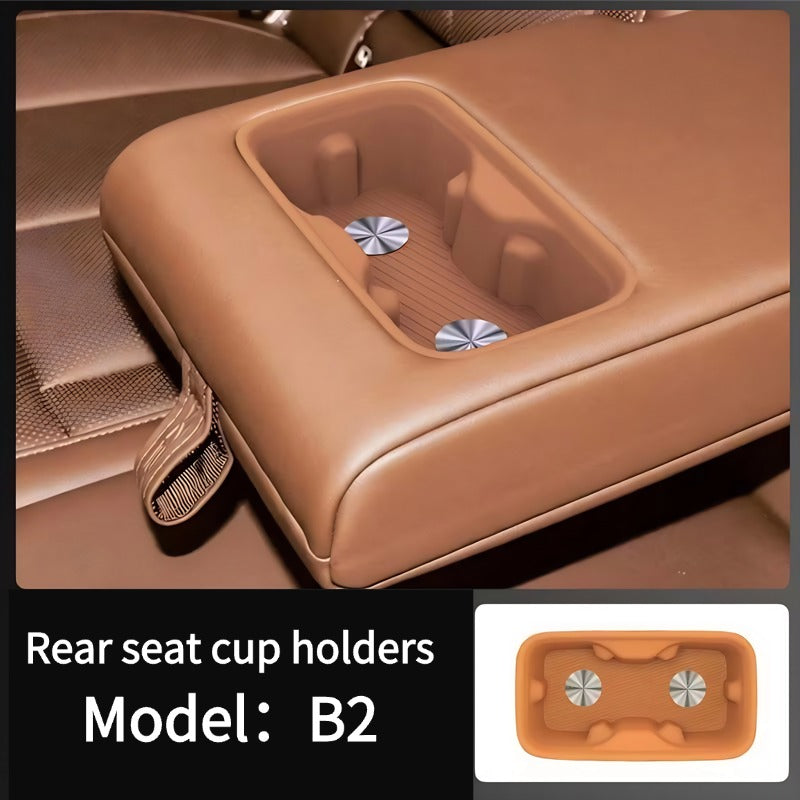 Car Cup Coasters & Phone Anti-Slip Mat for Chery iCAR V27-Let us help you explore your 4x4 with us Noxfun