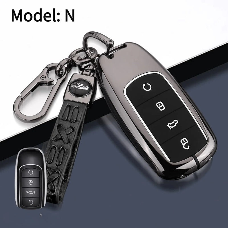 Leather Key Protector for Chery Exeed RX & Omoda C9-Let us help you explore your 4x4 with us Noxfun
