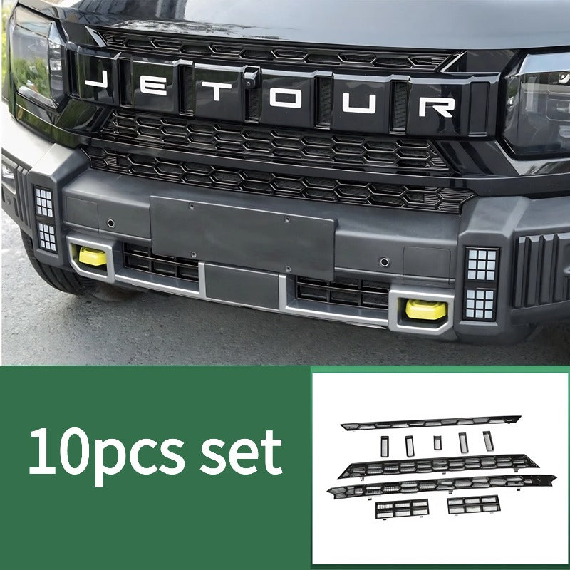 Chery JETOUR  T2 Car protection front bumper grille dust-proof net-Let us help you explore your 4x4 with us Noxfun