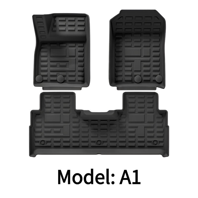 Right Rudder/Left Rudder All Weather Floor Mats Interior Liners for Jetour T2 & Jetour T2 PHEV-Let us help you explore your 4x4 with us Noxfun