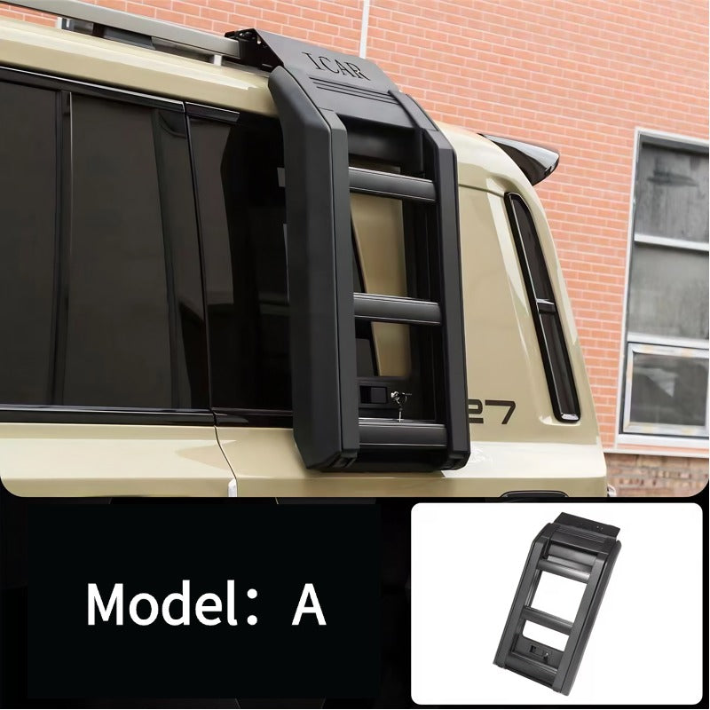 Side ladder for Chery iCAR V27-Let us help you explore your 4x4 with us Noxfun