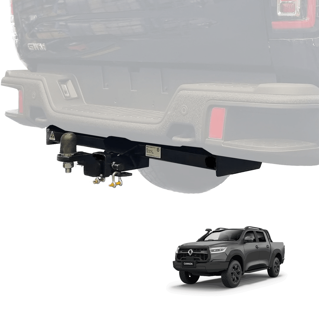 GWM CANNON XSR DUAL CAB TOW BAR 2023+-Let us help you explore your 4x4 with us Noxfun