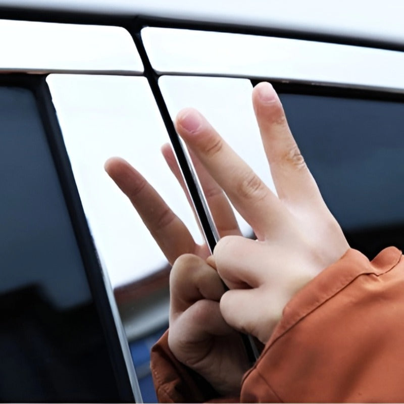Car Window Trim Bright Strip for Chery Jetour X90 Plus-Let us help you explore your 4x4 with us Noxfun