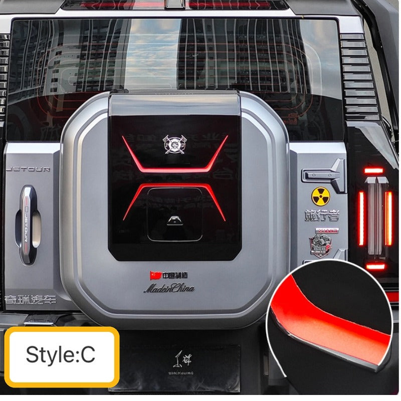 Car Trunk Sticker For Chery Jetour T2-Let us help you explore your 4x4 with us Noxfun