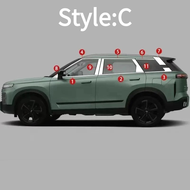 JAECOO J7 Window Trim Strip-Let us help you explore your 4x4 with us Noxfun