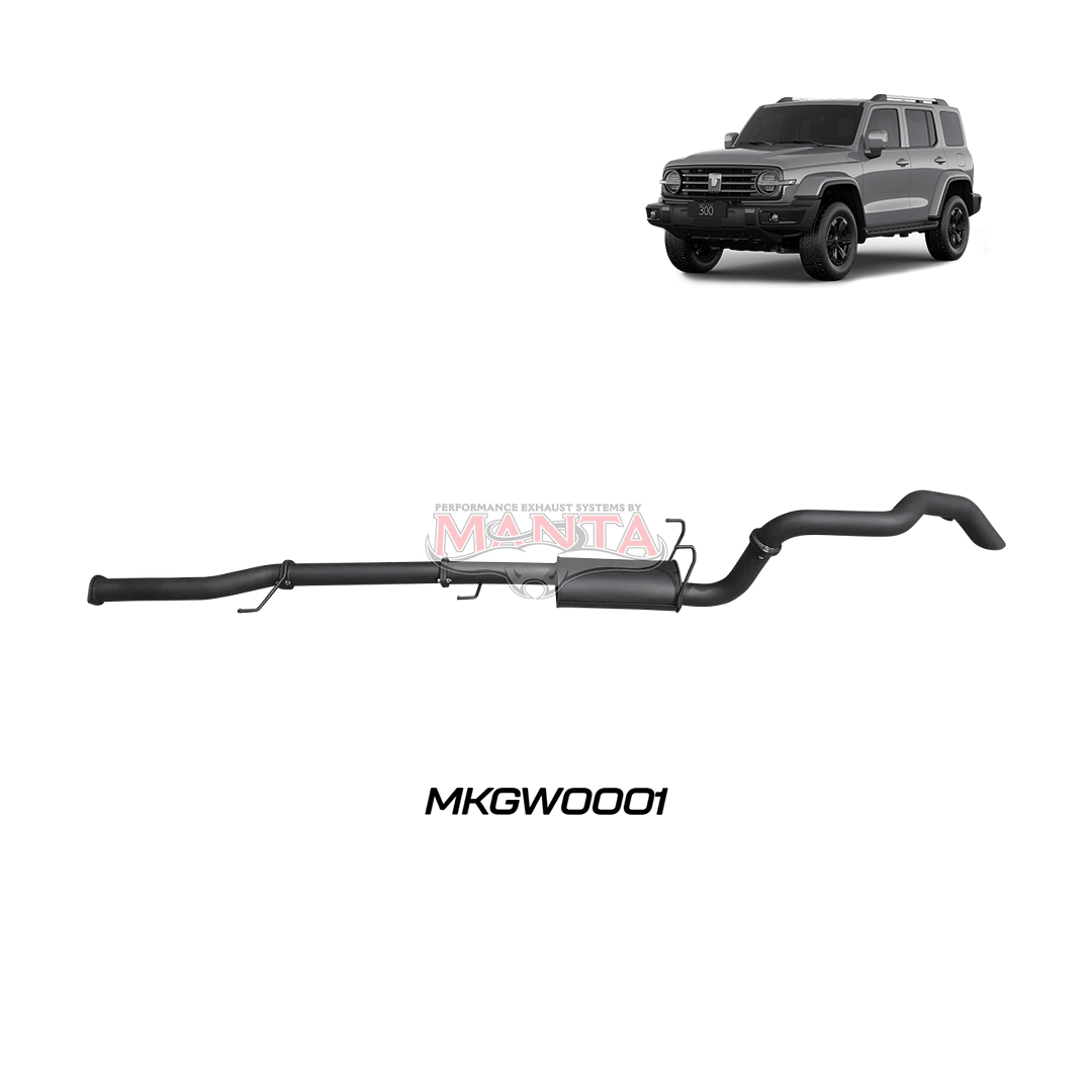 TANK 300 MANTA STEEL PERFORMANCE EXHAUST-Let us help you explore your 4x4 with us Noxfun