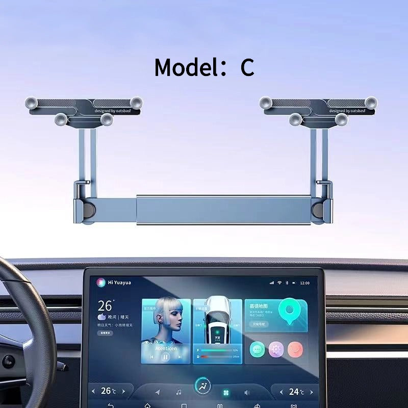 Dual-Phone Aluminum Alloy Car Holder-Let us help you explore your 4x4 with us Noxfun