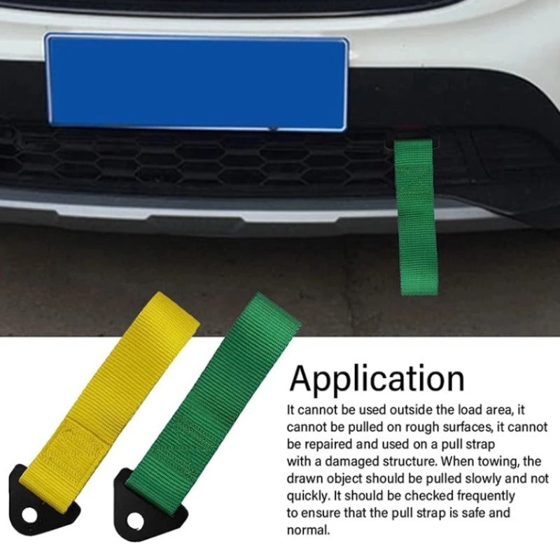 Colorful Decorative Front Bumper Tow Strap-Let us help you explore your 4x4 with us Noxfun