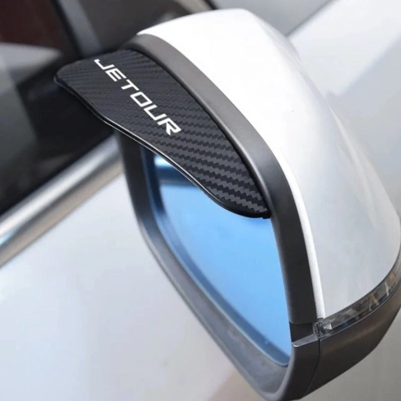 Rearview Mirror Rain Eyebrow Trim-Let us help you explore your 4x4 with us Noxfun