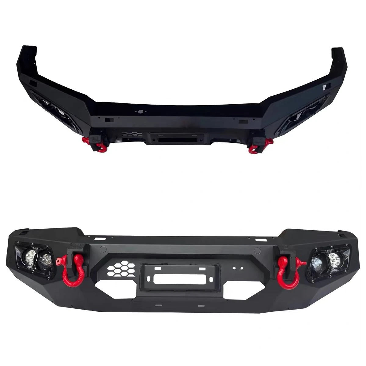 BYD Shark 6 Bull Bar | Steel Front Bumper with LED Lights & Winch Mount-Let us help you explore your 4x4 with us Noxfun