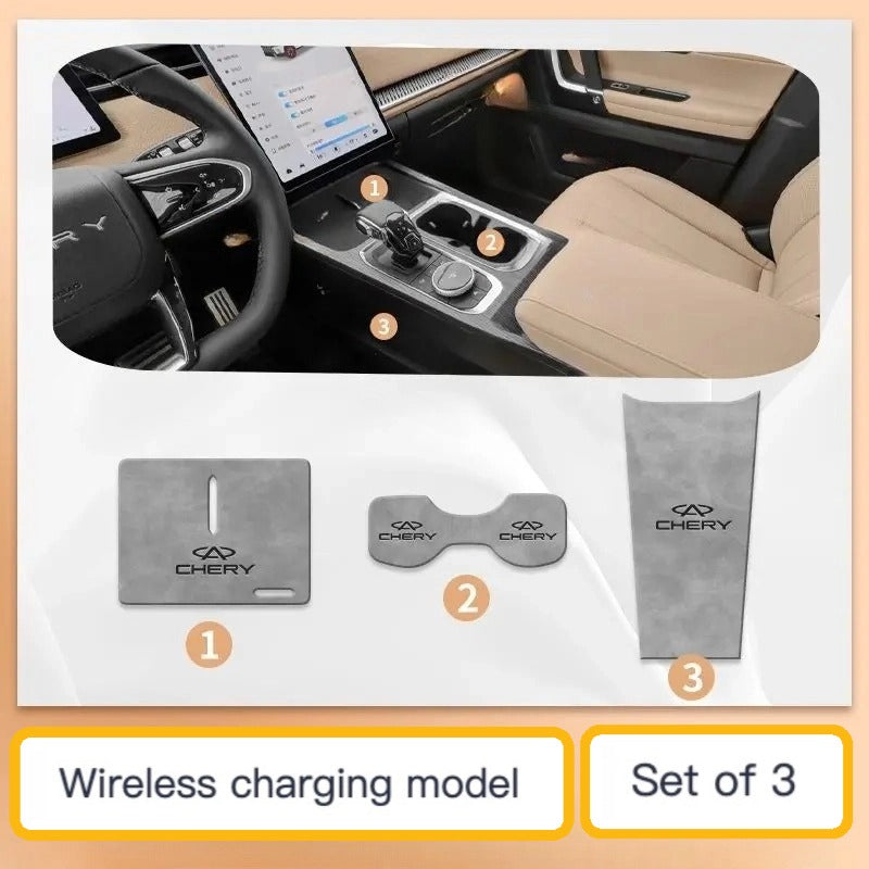 Leather Car Door Slot Pad For JAECOO J7 & 7PHEV-Let us help you explore your 4x4 with us Noxfun