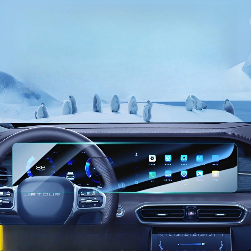 Tempered Glass Screen Protector Fro Chery Jetour X90 Plus-Let us help you explore your 4x4 with us Noxfun