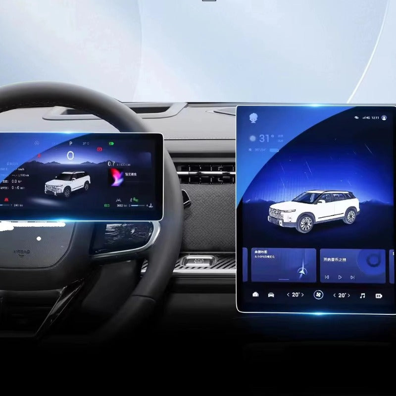 Tempered Glass Navigation Screen Protector for Chery JAECOO J5-Let us help you explore your 4x4 with us Noxfun