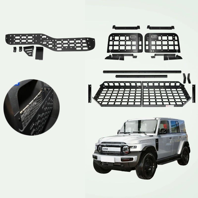 Car Tailgate Expansion Aluminum Conversion for Chery iCAR V23-Let us help you explore your 4x4 with us Noxfun