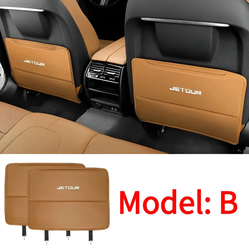 Car Seat Kick Mats for Chery Jetour X90 Plus-Let us help you explore your 4x4 with us Noxfun