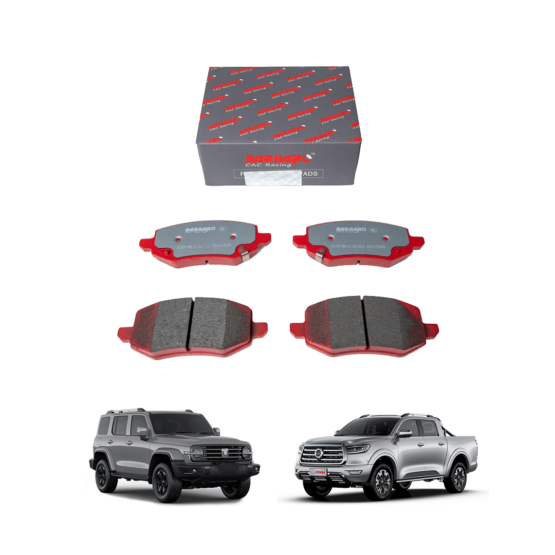 BARBARO CAC Racing C-60 Rear Brake Pads for GWM Cannon 2.4t & Tank 300 2.4t Series-Let us help you explore your 4x4 with us Noxfun