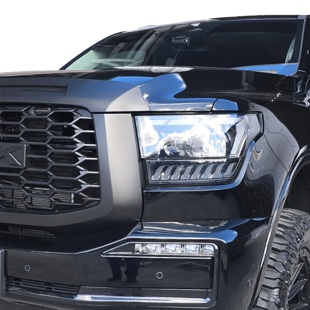 TANK 500 BLACKOUT FRONT FOG LIGHT SURROUNDS-Let us help you explore your 4x4 with us Noxfun