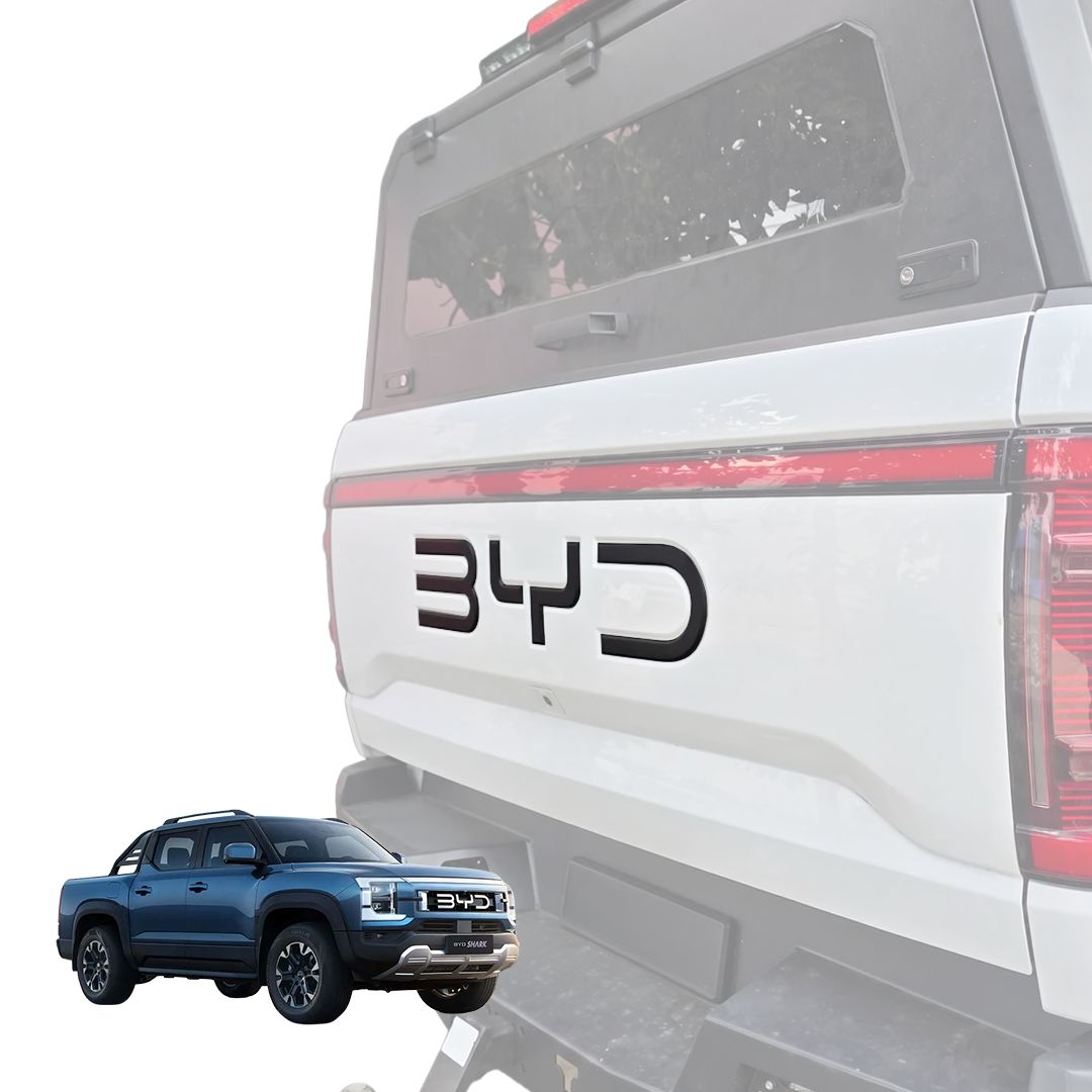 BYD SHARK 6 REAR LOGO BLACKOUT-Let us help you explore your 4x4 with us Noxfun
