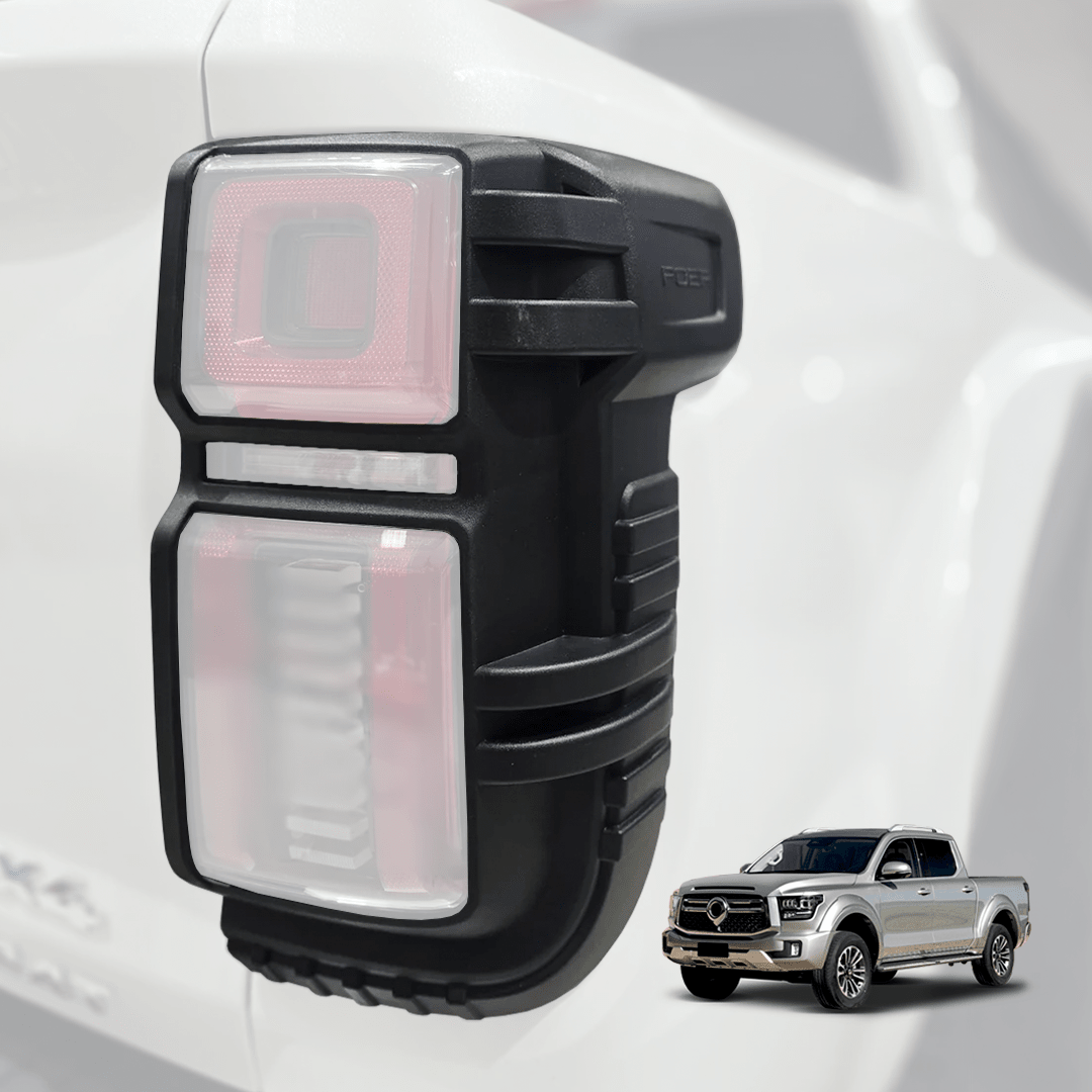 GWM ALPHA BLACKOUT TAIL LIGHT COVERS-Let us help you explore your 4x4 with us Noxfun