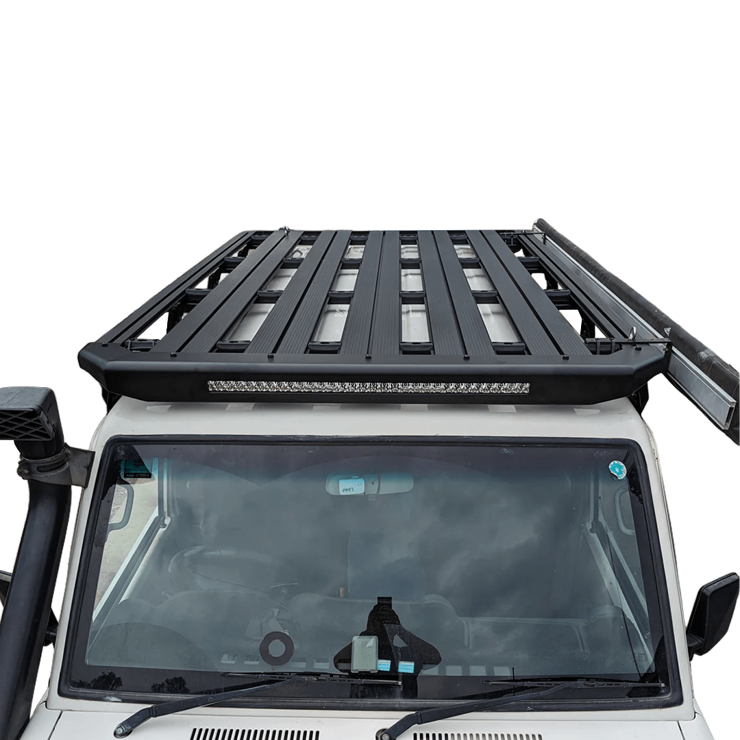 TOYOTA LAND CRUISER LC76 ROOF PLATFORM WITH INTEGRATED LIGHT BAR-Let us help you explore your 4x4 with us Noxfun