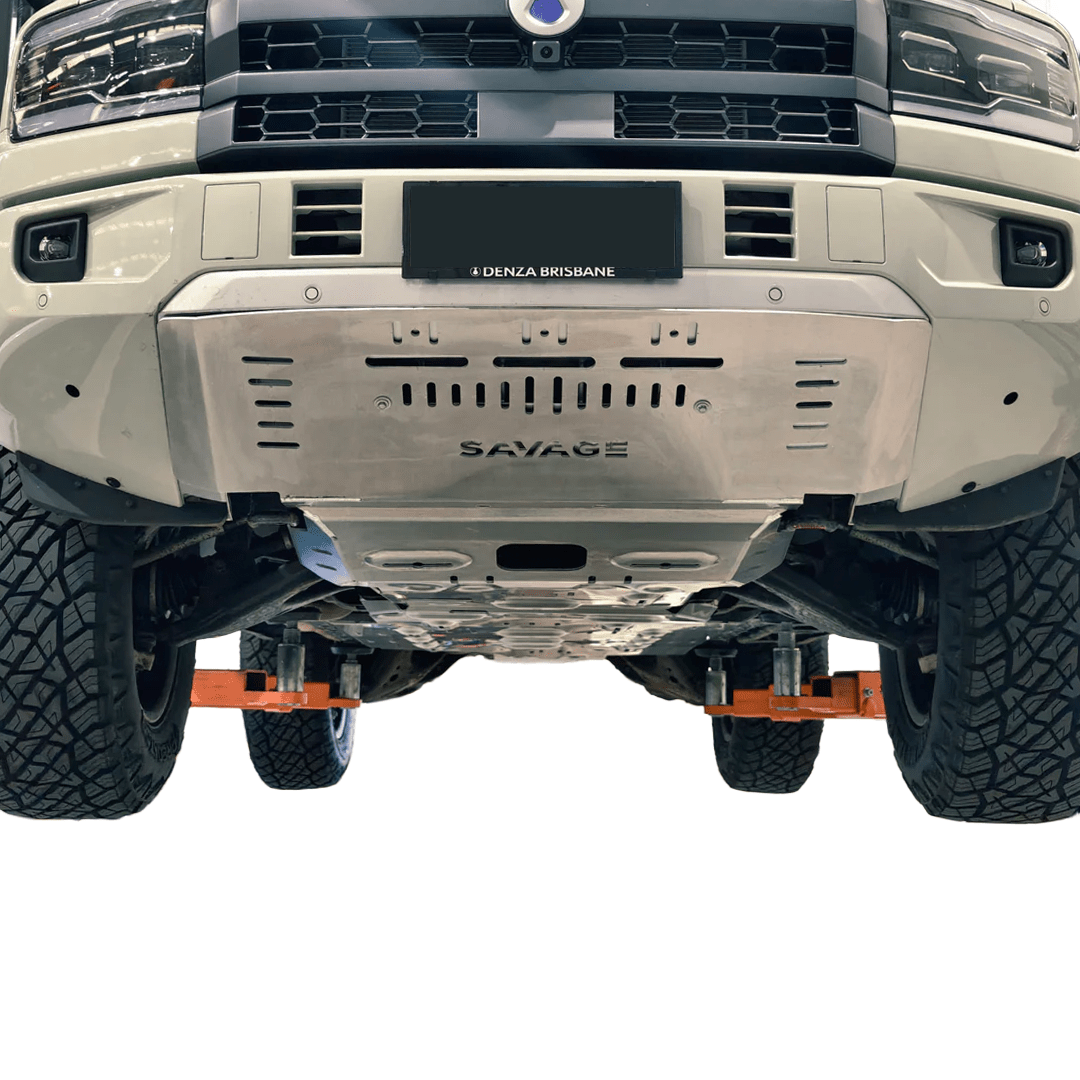 noxfun FULL ARMOUR ALUMINIUM UNDER BODY BASH PLATE PROTECTION KIT DENZA B5 2026+-Let us help you explore your 4x4 with us Noxfun