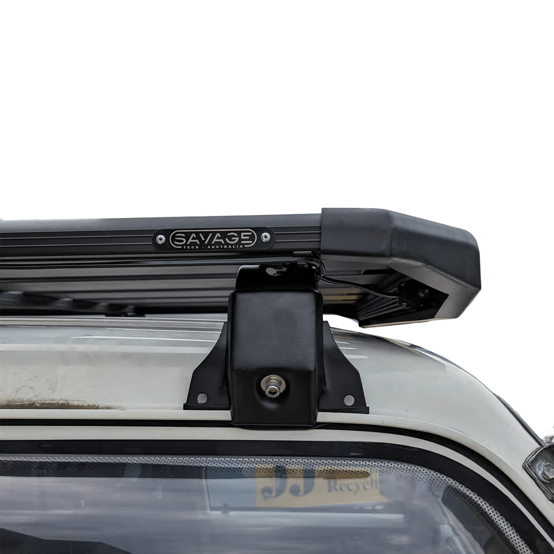 TOYOTA LAND CRUISER LC76 ROOF PLATFORM WITH INTEGRATED LIGHT BAR-Let us help you explore your 4x4 with us Noxfun