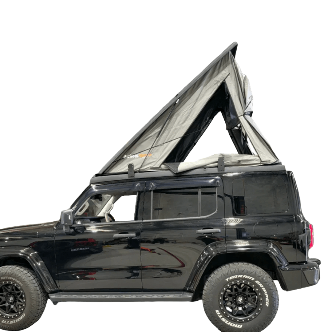 GWM TANK 300 SLIMLINE RACKLESS ROOFTOP TENT WITH LADDER-Let us help you explore your 4x4 with us Noxfun