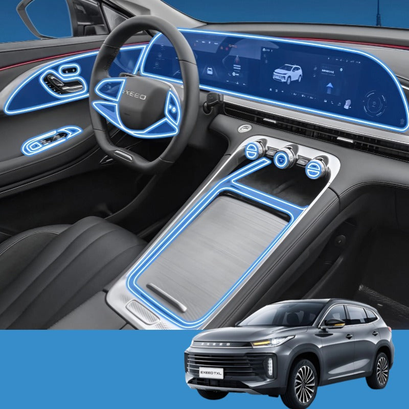 Anti-scratch TPU Protector Film For Exeed TXL-Let us help you explore your 4x4 with us Noxfun