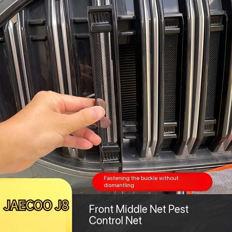 Car Front Center Insect mesh Grille For JAECOO J8（Tiggo 9）-Let us help you explore your 4x4 with us Noxfun