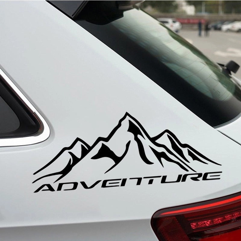 Eye-Catching Car Sticker-Let us help you explore your 4x4 with us Noxfun