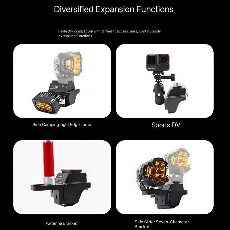 JETOUR G700 A-pillar Extended Spotlight Bracket-Let us help you explore your 4x4 with us Noxfun
