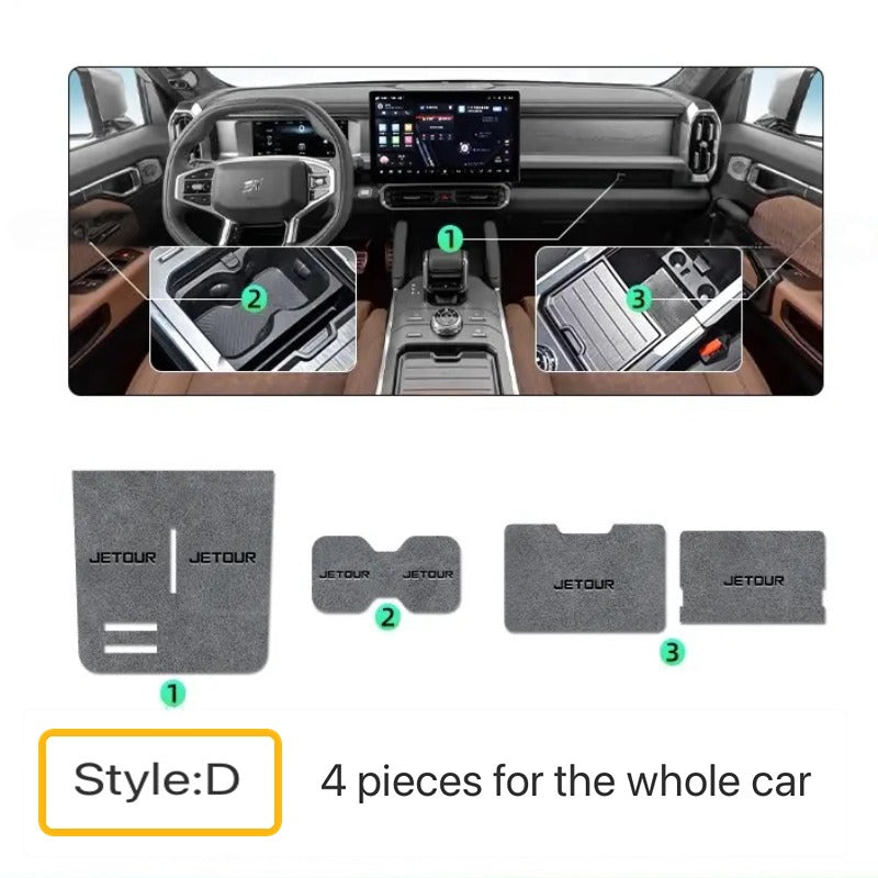 Car Mug Mats for Chery JETOUR T2 & Jetour T2 PHEV-Let us help you explore your 4x4 with us Noxfun
