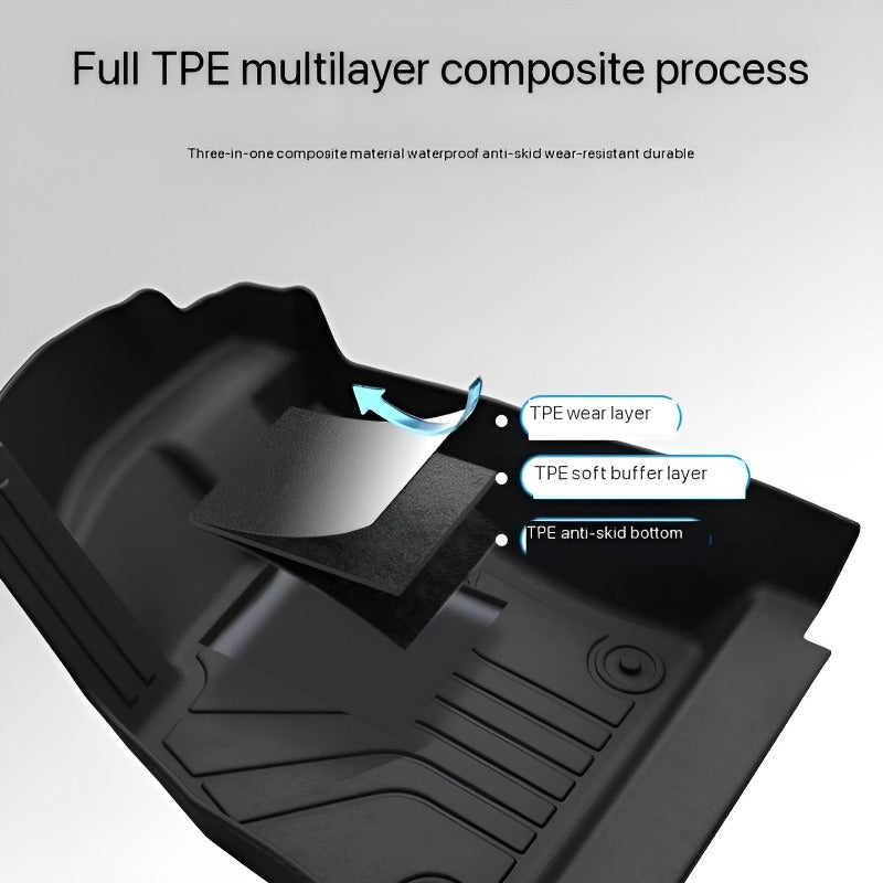 All Weather Floor Mats Interior Liners for Chery Jetour T2 & Jetour T2 PHEV-Let us help you explore your 4x4 with us Noxfun