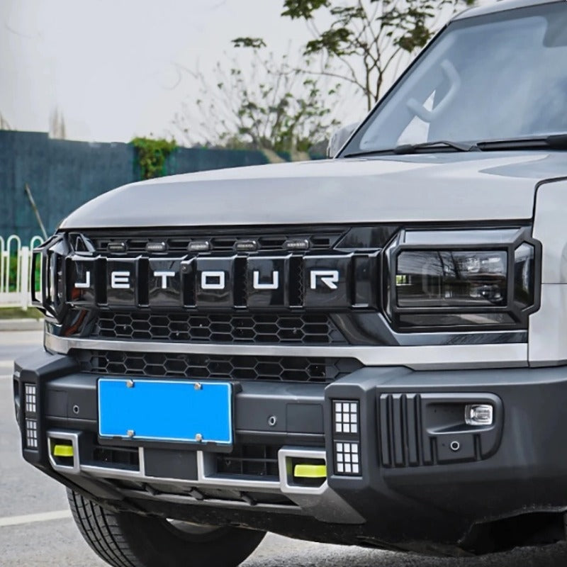 Matte Black Headlight Cover For Chery Jetour T2 & Jetour T2 PHEV-Let us help you explore your 4x4 with us Noxfun