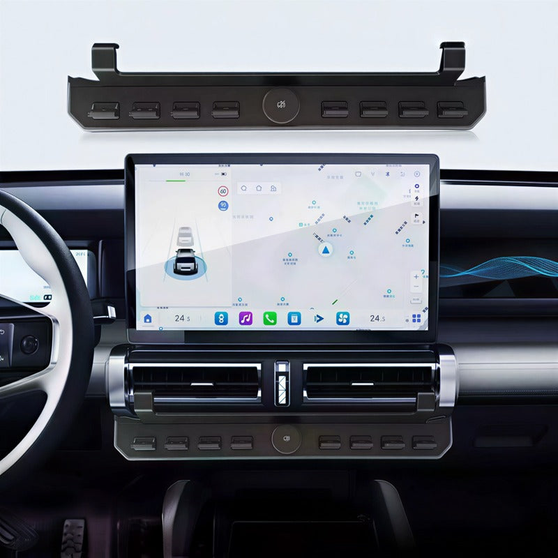 Physical buttons for the vehicle's center console are compatible with the Chery iCar 03 (JAECOO J6)-Let us help you explore your 4x4 with us Noxfun