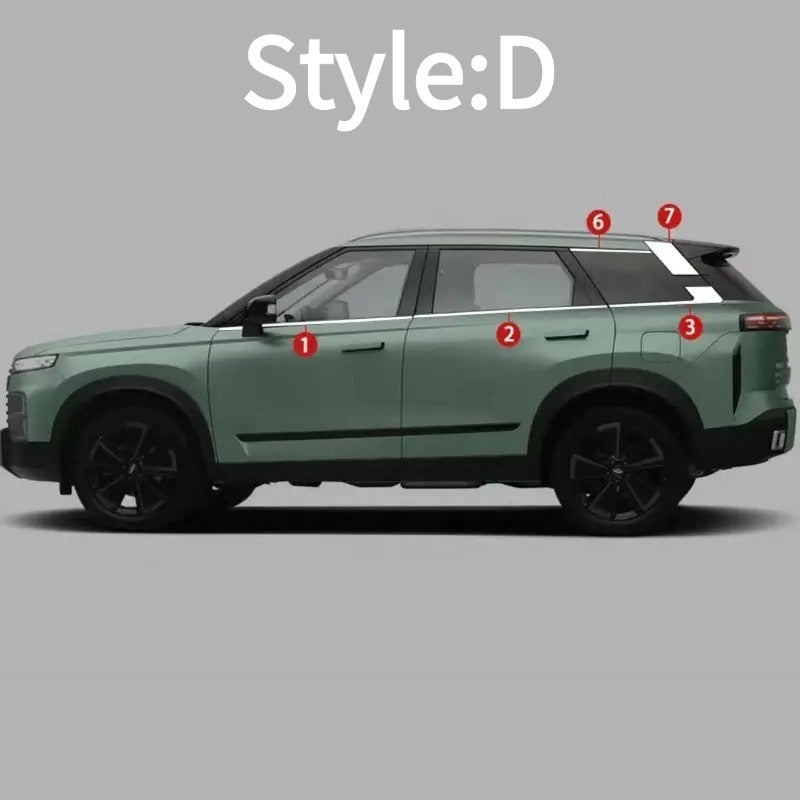 JAECOO J7 Window Trim Strip-Let us help you explore your 4x4 with us Noxfun